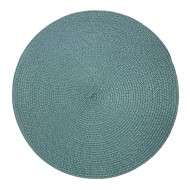 Lugar Americano 38cm Redondo Azul Turqueza